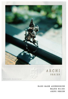 hand made accessories BRAND no.001 ARCHI series